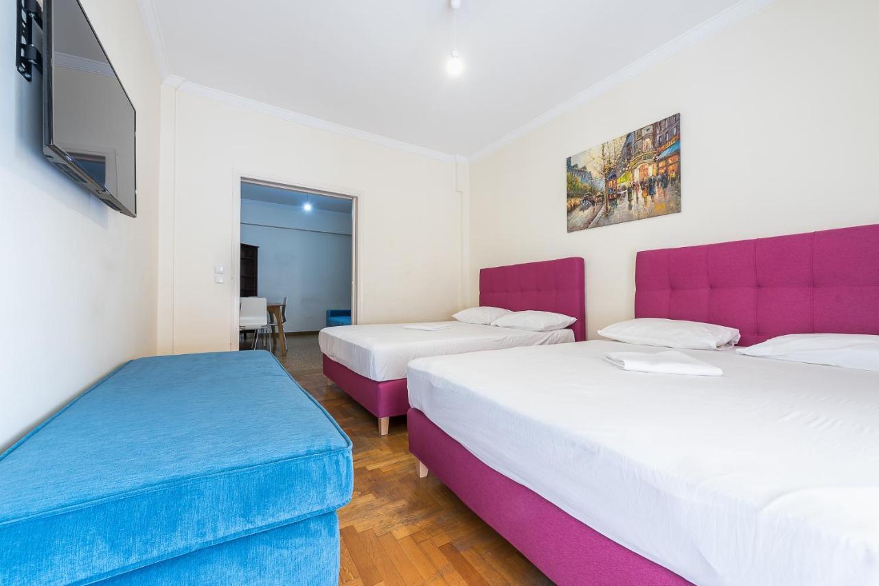 Victoria Apartment Atene Esterno foto