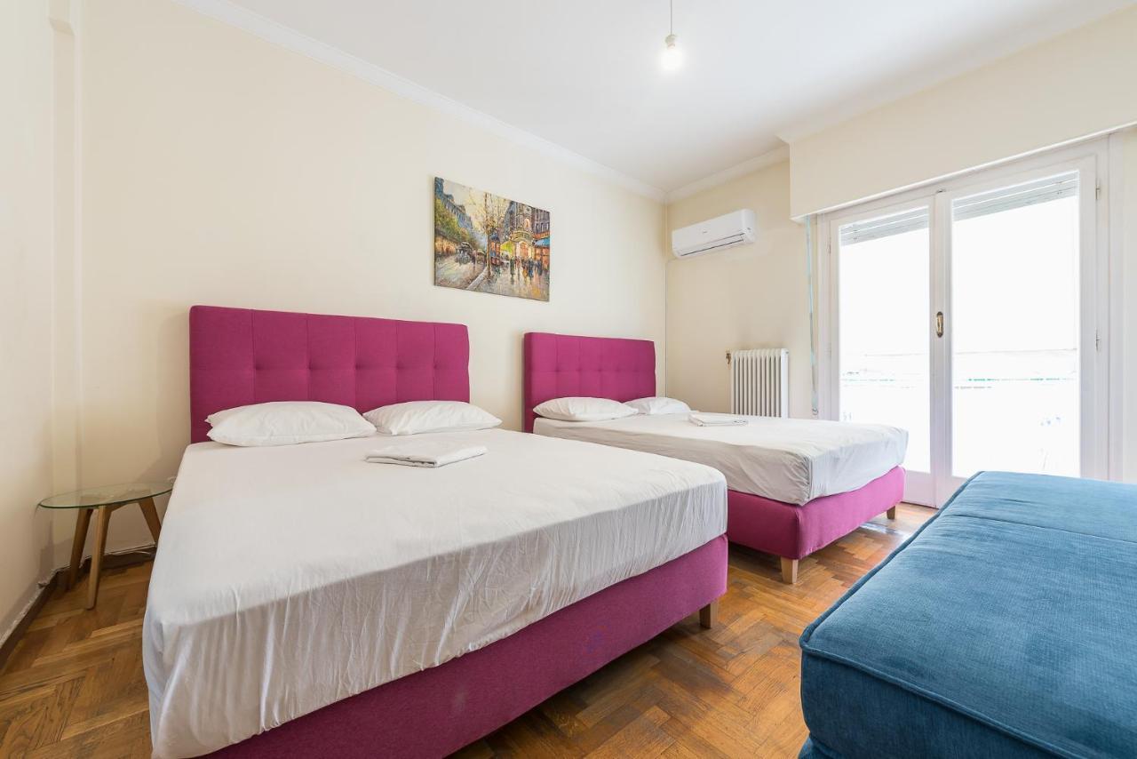 Victoria Apartment Atene Esterno foto