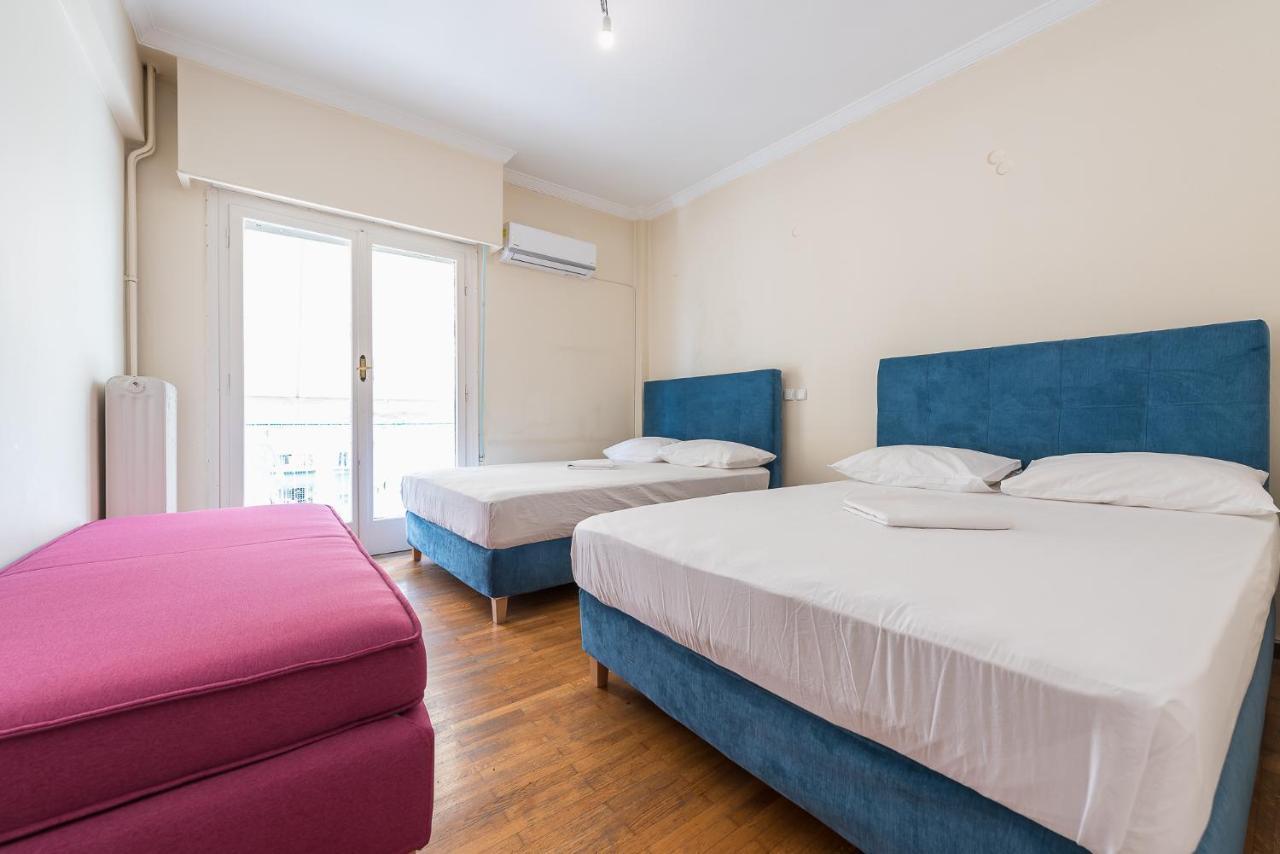 Victoria Apartment Atene Esterno foto