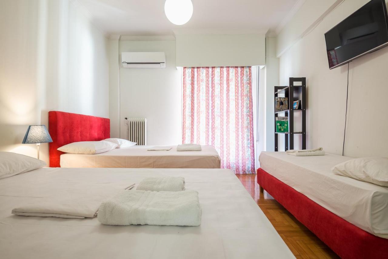 Victoria Apartment Atene Esterno foto